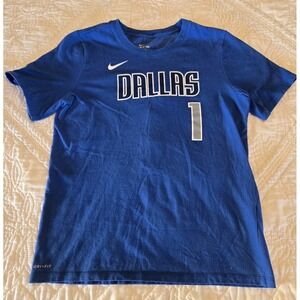 Dallas Mavericks Dennis Smith Jr. Shirt Boys Large Nike Dri Fit NBA Basketball